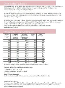 Papierschnittmuster lillesol women No. 94 "Brisa"